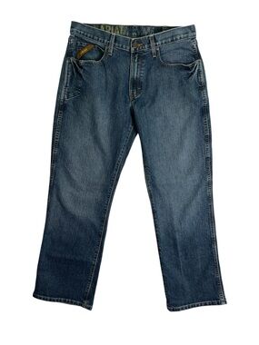 Ariat M4 Low Rise Boot Cut Jeans Men’s 33x30 Western Cowboy Stretch Denim